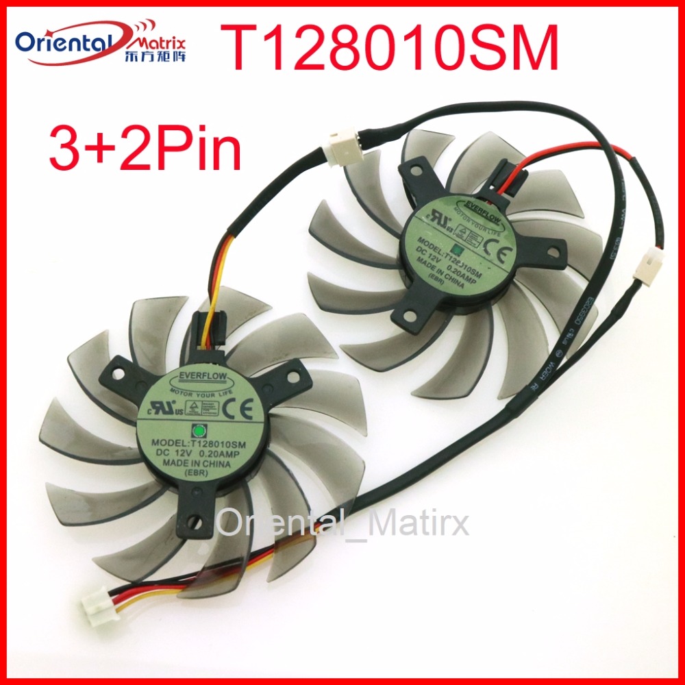 Cpu Cooler - Gratis Pengiriman T128010SM 75 Mm DC12V