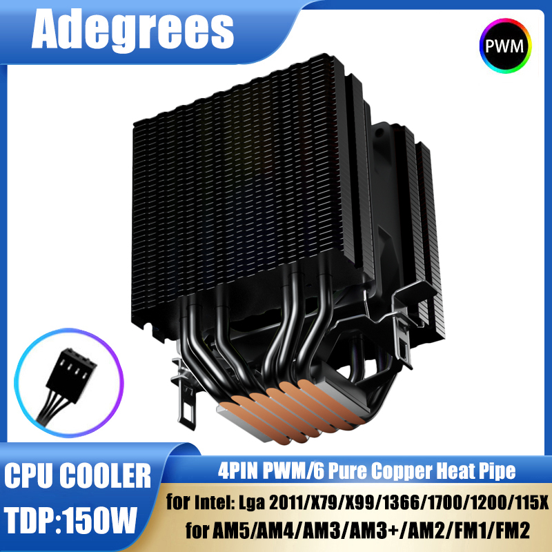 Air Cooler Cpu - Pendingin Udara CPU 6 Heat Pipes