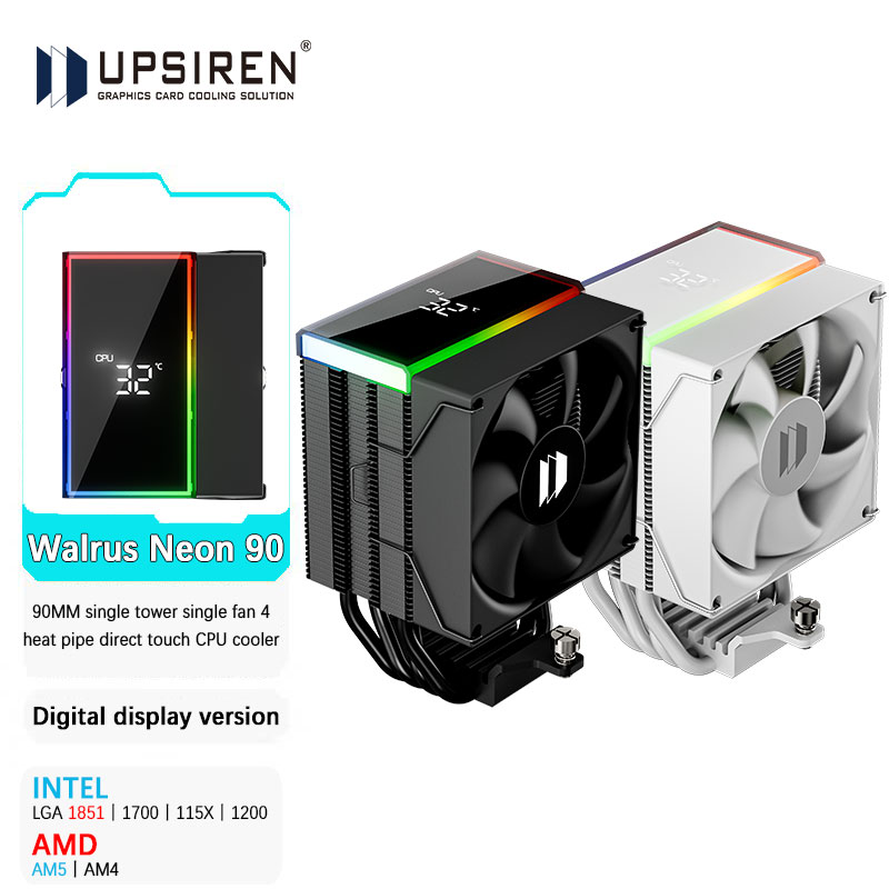 UPSIREN Walrus Neon 90 Digital - Cpu Heatsink ulasan dan harga