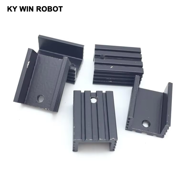 10 Buah Aluminium TO-220 Heats - Heatsink ulasan dan harga