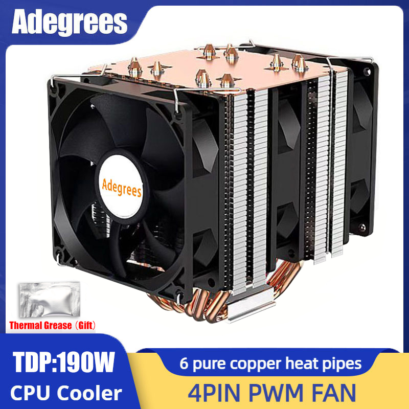 Pendingin CPU pipa panas 6, ki - Cpu Cooler ulasan dan harga