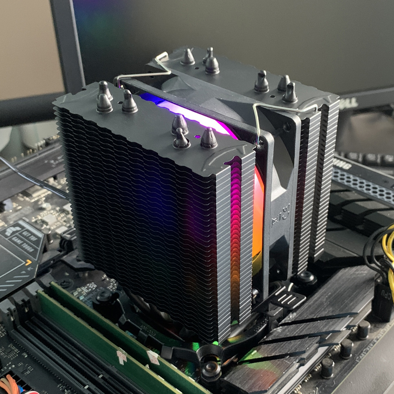Pendingin Udara CPU 6 Heat Pip - Air Cooler Cpu ulasan dan harga