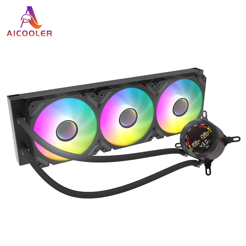 Pendingin CPU Cair AICOOLER 12 - Aio Liquid Cooler ulasan dan harga