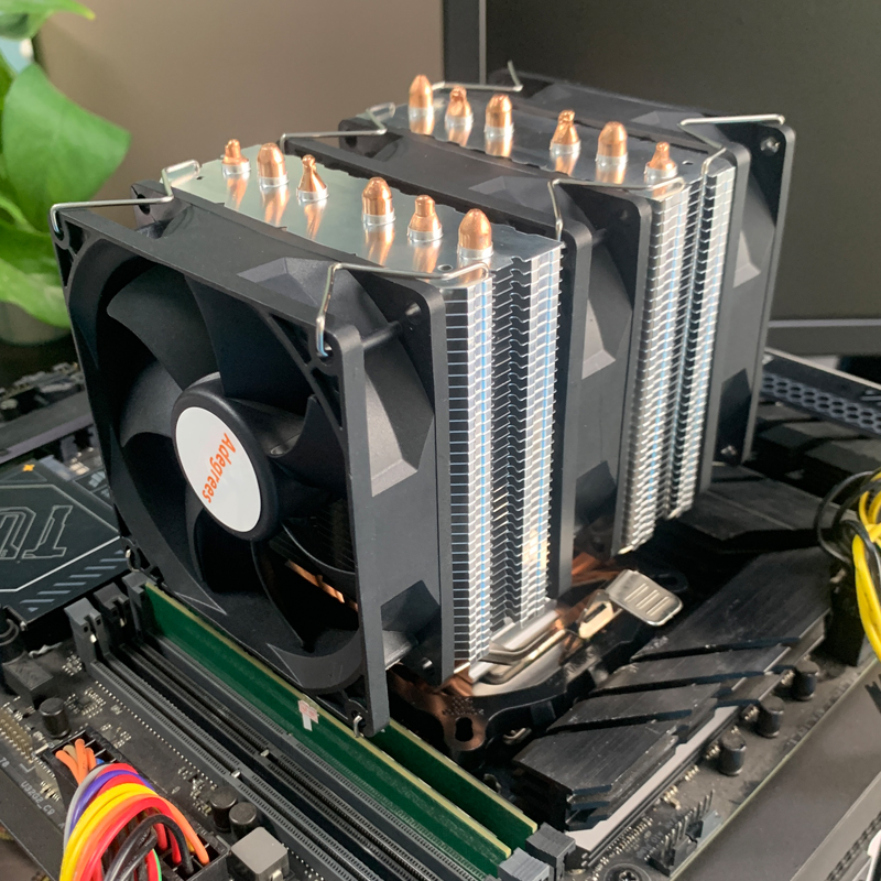 Pendingin CPU dengan 6 Pipa Pa - Cpu Heatsink ulasan dan harga